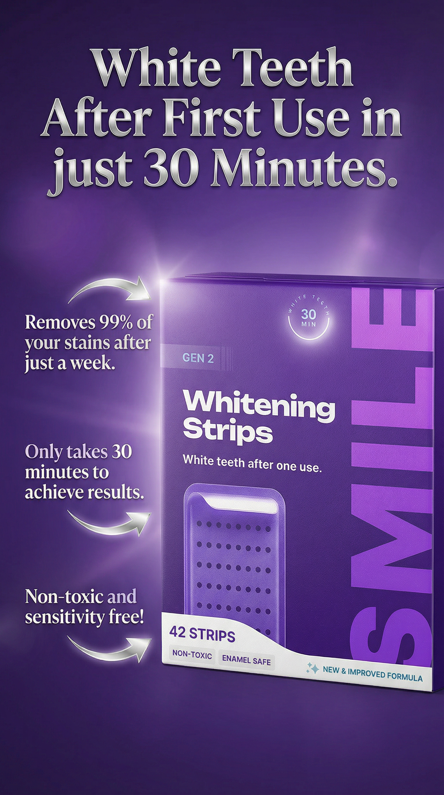 Get Whiter Teeth in 7 Days Without Expensive Dentist Visits.